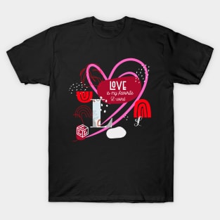 LOVE, MY FAVORITE L-WORD FOR VALENTINES DAY T-Shirt